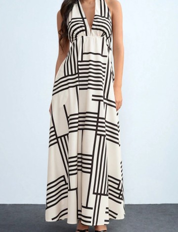 Rochie maxi Shein, mix culori