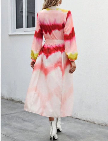 Rochie midi Shein, mix culori