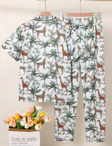 Compleu pijamale Shein, mix culori
