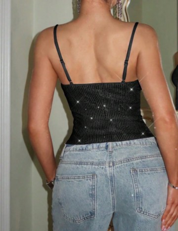 Top Shein, negru