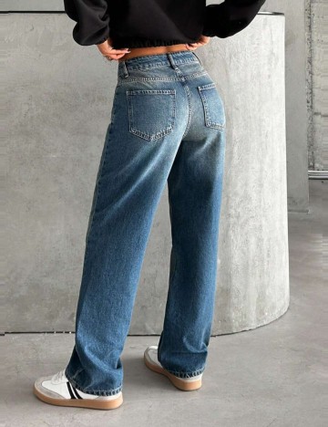 Jeans Shein, albastru