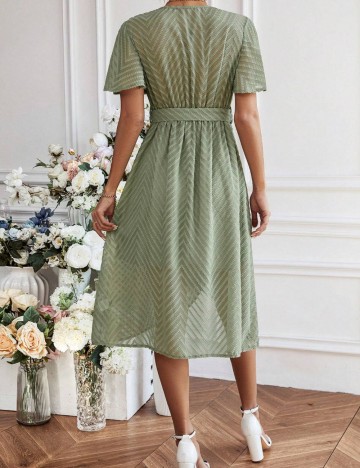 Rochie maxi Shein, verde