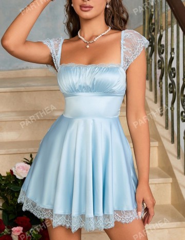Rochie mini Shein, albastru