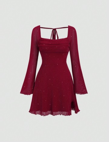 Rochie mini Shein, vișiniu