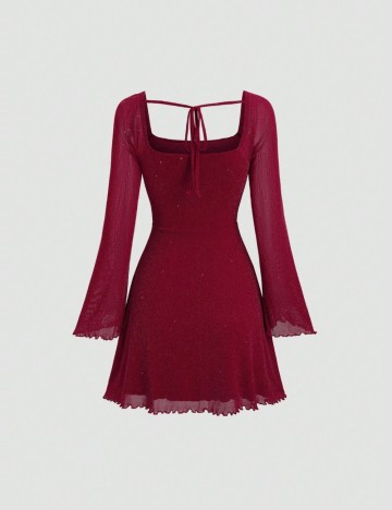 Rochie mini Shein, vișiniu