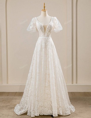 Rochie de ocazie și bridal Shein, alb