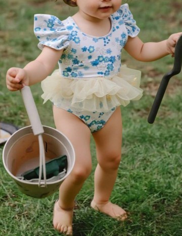 Costum de baie întreg Shein, mix culori