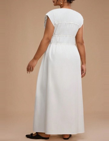 Rochie midi Shein Curve+, verde
