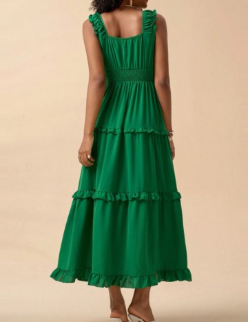 Rochie maxi Shein, verde