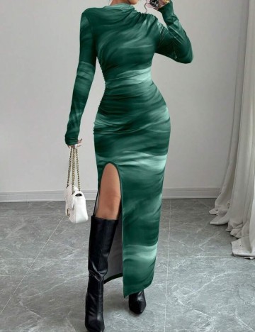 Rochie maxi Shein, mix culori
