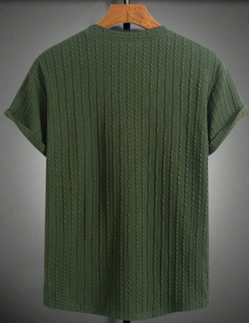 Tricou MANFINITY by Shein, kaki