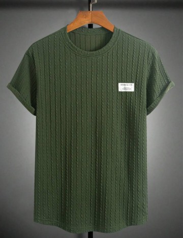 Tricou MANFINITY by Shein, kaki