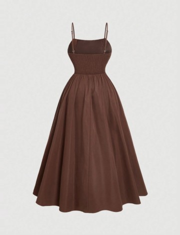 Rochie midi Shein Curve+, maro