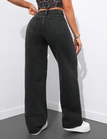 Jeans Shein, negru