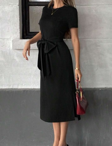 Rochie midi Shein, negru