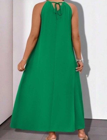 Rochie maxi Shein Curve+, verde