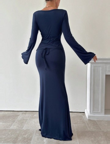 Rochie maxi Shein, albastru