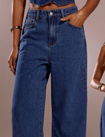 Jeans Shein, albastru