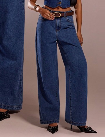 Jeans Shein, albastru
