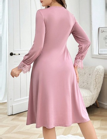 Rochie De Noapte Shein, roz