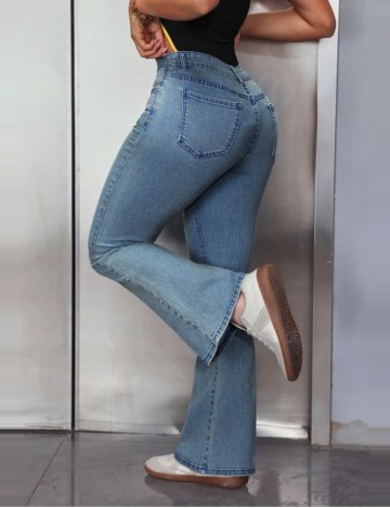 Jeans Shein, albastru