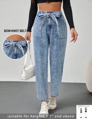 Jeans Shein, albastru