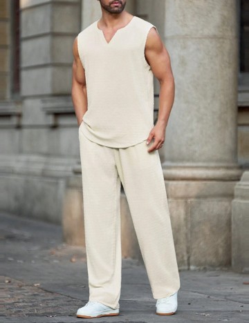 Compleu MANFINITY by Shein, bej