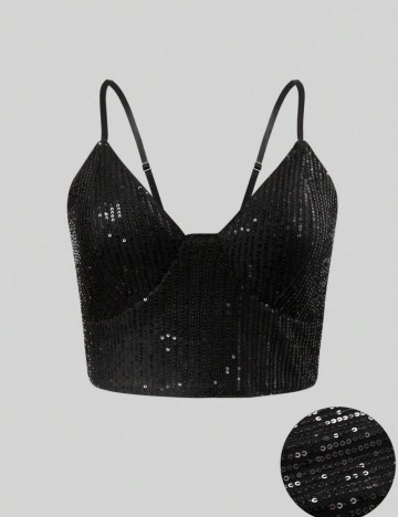 Top Shein, negru