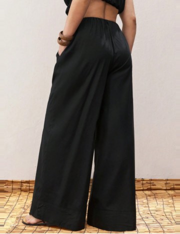 Pantaloni Shein Curve+, negru