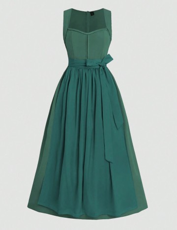 Rochie midi Shein, verde