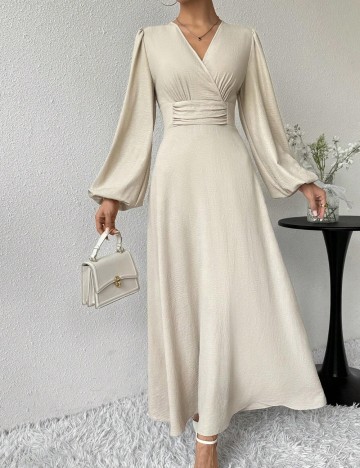 Rochie maxi Shein, bej