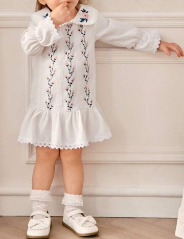 Rochie Shein, alb