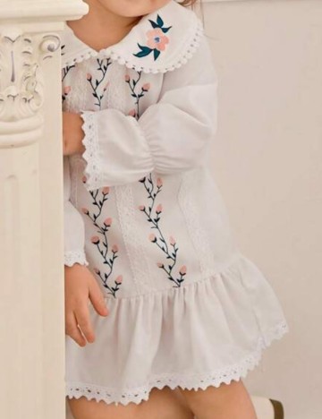 Rochie Shein, alb