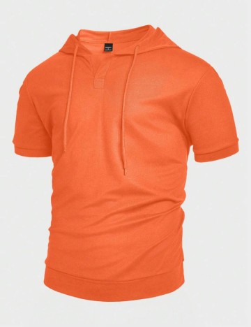 Tricou MANFINITY by Shein, portocaliu