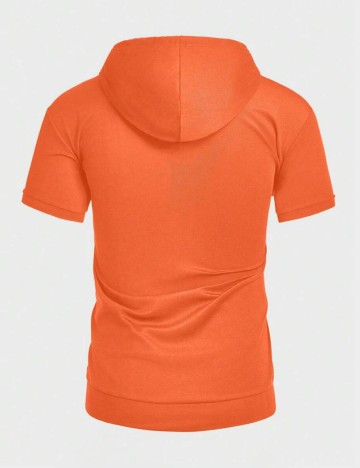 Tricou MANFINITY by Shein, portocaliu