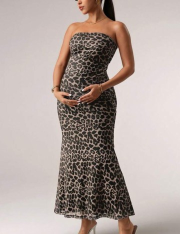Rochie maxi Shein, mix culori