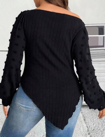 Bluză Shein Curve+, negru