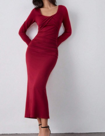 Rochie maxi Shein, roșu