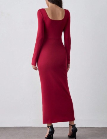 Rochie maxi Shein, roșu