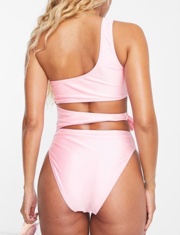 Costum de baie întreg BRAVE SOUL, roz