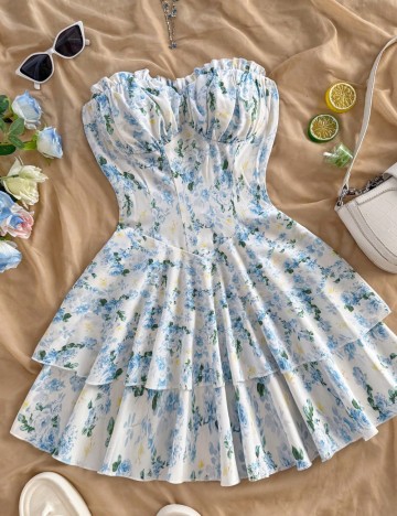 Rochie mini Shein, mix culori