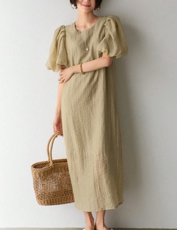 Rochie midi Shein, verde