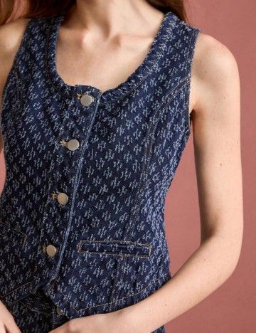 Top MOTF by Shein, albastru