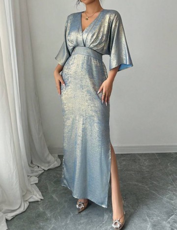 Rochie midi Shein, mix culori