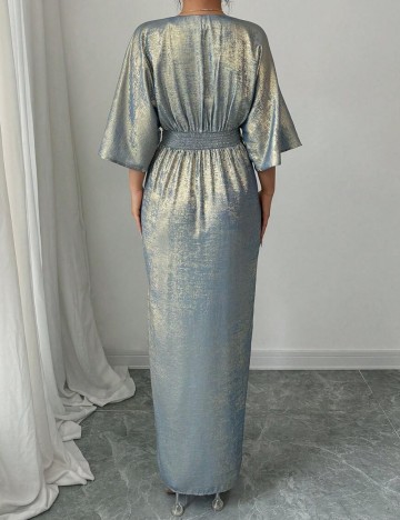 Rochie midi Shein, mix culori