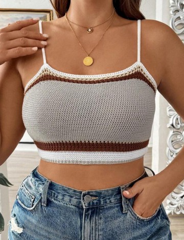 Top Shein Curve+, mix culori