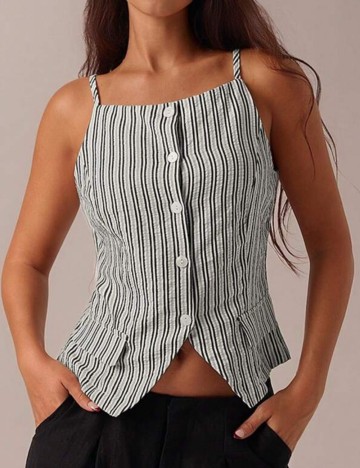 Top Shein, mix culori