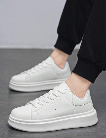 Pantofi Sport Shein, alb