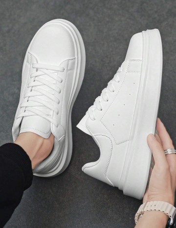 Pantofi Sport Shein, alb