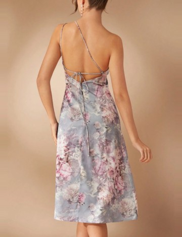Rochie midi Shein, mix culori